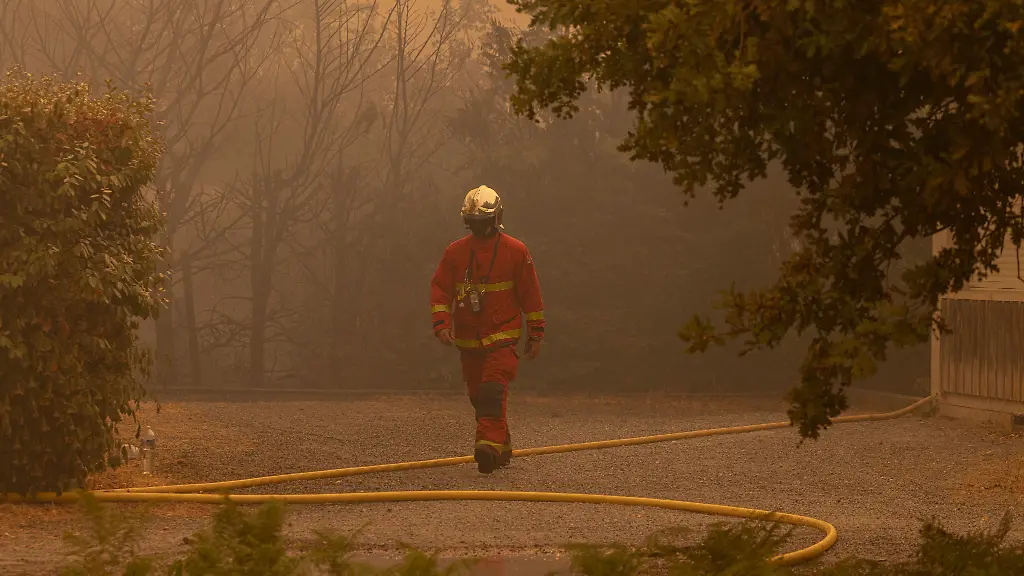 Wildfires-in-France-Alongside-Firefighters-A-firefighter-suffers-an-open-fracture-after-a-gas-cylinder-explodes-as-a-forest-fire-reaches-a-house-on-the-outskirts-of-Lege-Cap-Ferret-Gironde-Nouvelle-Aquitaine-France-on-July-23-2026-while-emergency-services-treat-the-injured-and-continue-efforts-to-contain-the-blaze-Photo-by-Stephane-Duprat-ABACAPRESS