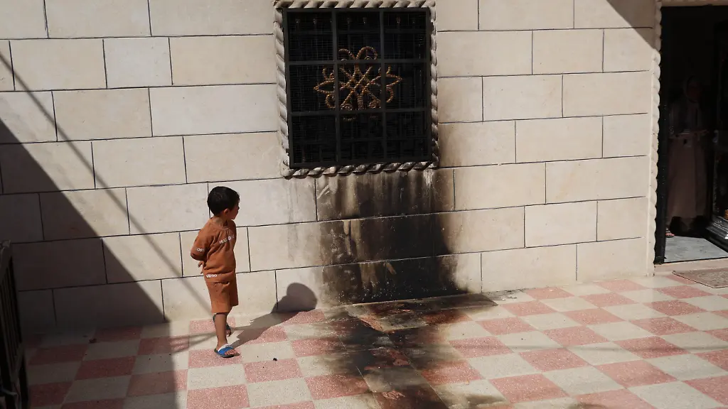 AT-TUWANI-WEST-BANK-JULY-19-2026-Residents-inspect-the-aftermath-of-an-attack-by-Israeli-settlers-including-attempted-arson-targeting-a-mosque-homes-and-vehicles-in-the-village-of-At-Tuwani-in-the-Masafer-Yatta-area-south-of-Hebron-in-the-occupied-West-Bank-at-dawn-on-July-19-2026