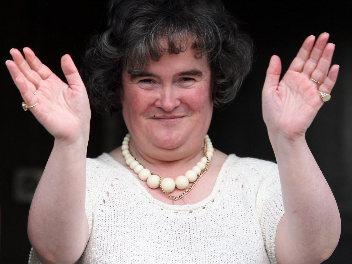 Die junge Dame möchte vor der Queen singen!