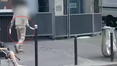 Messerangriff Paris