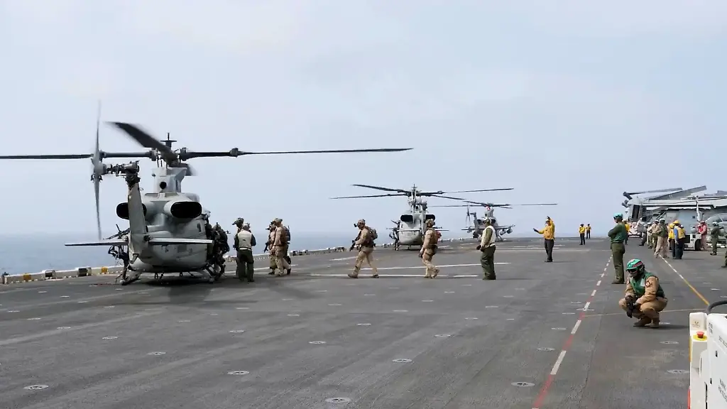 Military-helicopters-and-personnel-operate-in-a-location-given-as-the-Arabian-Sea-in-this-screengrab-obtained-from-a-video-released-by-U-S-Central-Command-CENTCOM-on-July-25-2026-CENTCOM-said-the-video-showed-U-S-operations-enforcing-a-naval-blockade-against-Iran-U-S-Central-Command-Handout-via-REUTERS-THIS-IMAGE-HAS-BEEN-SUPPLIED-BY-A-THIRD-PARTY-MANDATORY-CREDIT-VERIFICATION-Reuters-could-not-verify-the-location-or-date-when-the-video-was-recorded-No-older-versions-of-the-footage-were-found-posted-online-before-July-25-The-identity-of-one-of-the-ships-was-confirmed-as-Charminar-by-its-shape-and-colours-which-matched-archive-images-The-identity-of-the-other-vessel-seen-at-the-end-of-the-video-could-not-be-verified