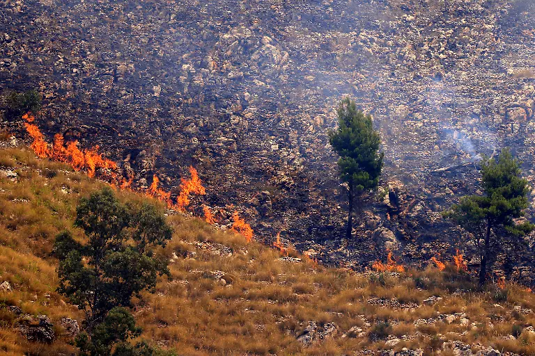 This-photograph-shows-a-wildfire-burning-trees-and-grass-in-Sagana-in-the-territory-of-Monreale-Sicily-on-July-22-2026
