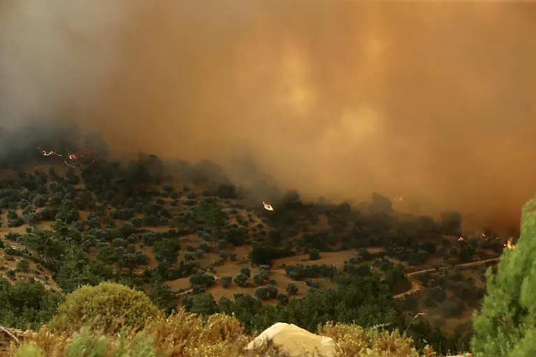 MUGLA-TURKIYE-JULY-29-Firefighters-respond-to-a-forest-fire-both-from-the-air-and-land-in-the-Seydikemer-district-of-Mugla-Turkiye-on-July-29-2026