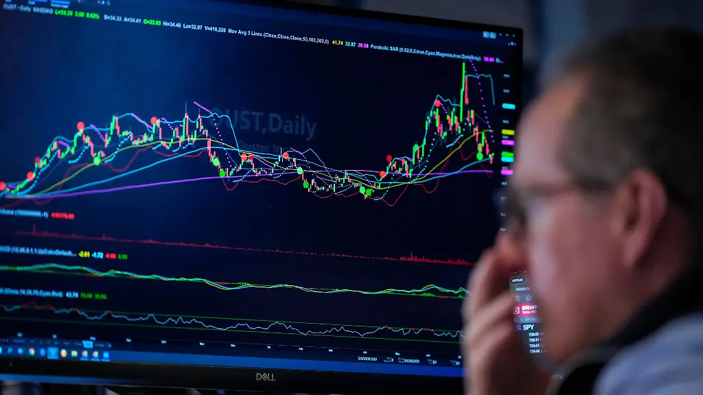 A-trader-works-on-the-floor-of-the-New-York-Stock-Exchange-Thursday-July-30-2026-in-New-York