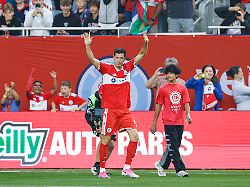 Aug 1 2026 Chicago Illinois USA Chicago Fire FC Forward Robert Lewandowski 9 Is Introduced Before A MLS Game Against The Charlotte FC At Soldier Field