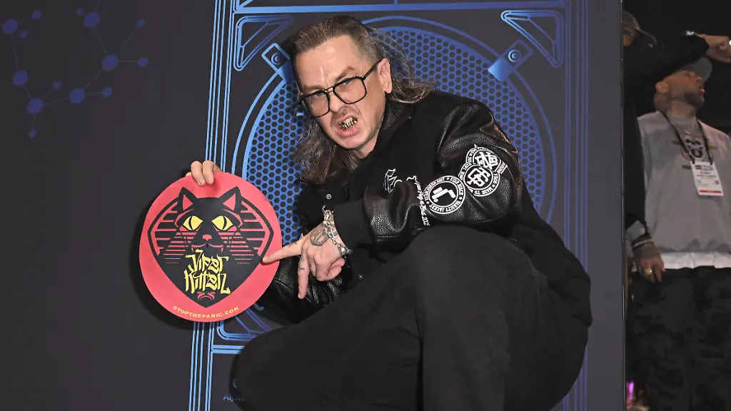 Sid-Wilson-von-Slipknot-auf-der-Musikmesse-NAMM-Show-2026-im-Anaheim-Convention-Center-Anaheim-23-01-2026-Sid-Wilson-of-Slipknot-at-the-2026-NAMM-Show-at-the-Anaheim-Convention-Center-Anaheim-23-01-2026-Foto-xD