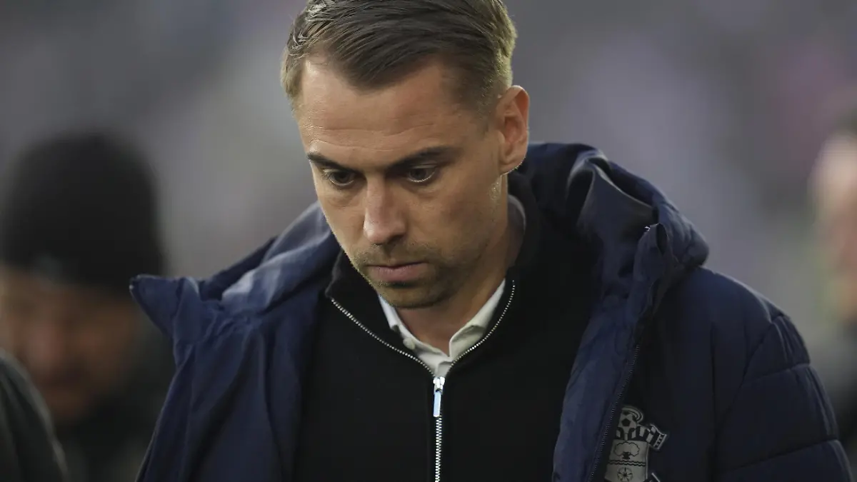 Tonda-Eckert-File-Photo-File-photo-dated-12-05-2026-of-Southampton-s-head-coach-Tonda-Eckert-who-has-been-charged-by-the-Football-Association-over-the-Spygate-scandal-Issue-date-Wednesday-July-22-2026-Photo-credit-should-read-Andrew-Matthews-PA-Wire