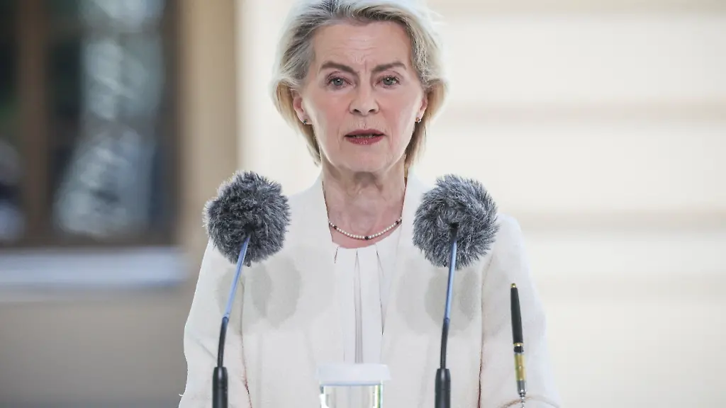 European-Commission-President-Ursula-von-der-Leyen-speaks-as-she-attends-a-joint-press-conference-with-Ukraine-s-President-Volodymyr-Zelenskiy-not-pictured-during-Ukraine-Southeast-Europe-Summit-amid-Russia-s-attack-on-Ukraine-in-Kyiv-Ukraine-July-15-2026