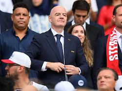 11 July 2026 Norway V England Miami Stadium Quarter Final 2026 World Cup USA STOCK PHOTO 8 11 July 2026 Norway V England Miami Stadium Quarter Final 2026 World Cup USA FIFA President Gianni Infantino
