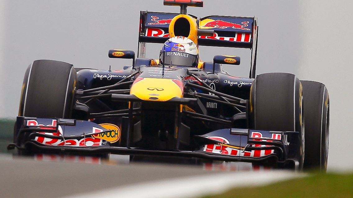 Sebastian Vettel beendete das freie Training in Shanghai als Schnellster.