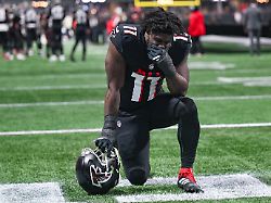 Nach Trainingsunfall: Falcons bangen um Youngster Jalon Walker