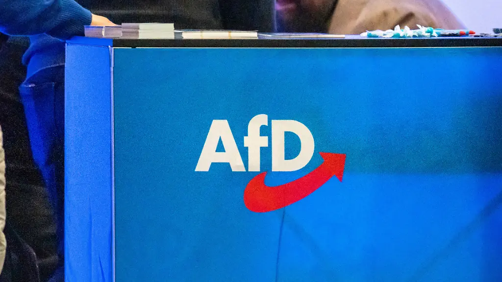 Augsburg-Bavaria-Germany-January-30-2026-The-AFAIR-formerly-AFA-trade-fair-in-Augsburg-The-booth-of-the-Alternative-for-Germany-shows-the-AfD-party-logo-Die-AFAIR-ehemals-AFA-Messe-in-Augsburg