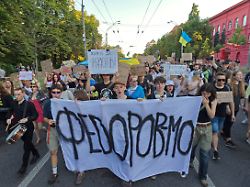 Proteste in Kiew: "Für manche Ukrainer verkörperte Fedorow die Hoffnung auf eine Kriegswende"