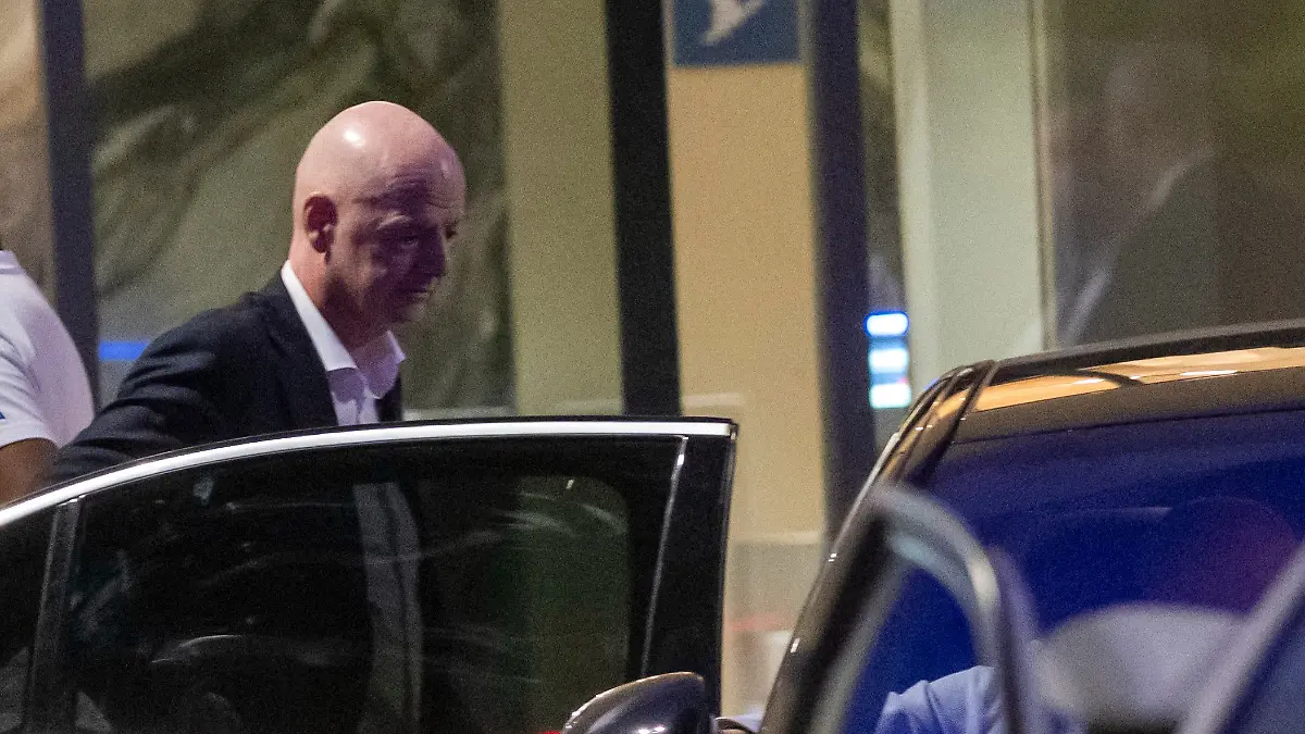 FIFA-president-Gianni-Infantino-leaves-after-attending-a-Women-AFCON-2026-soccer-match-between-Malawi-and-Zambia-in-Rabat-Morocco-Wednesday-Aug-5-2026