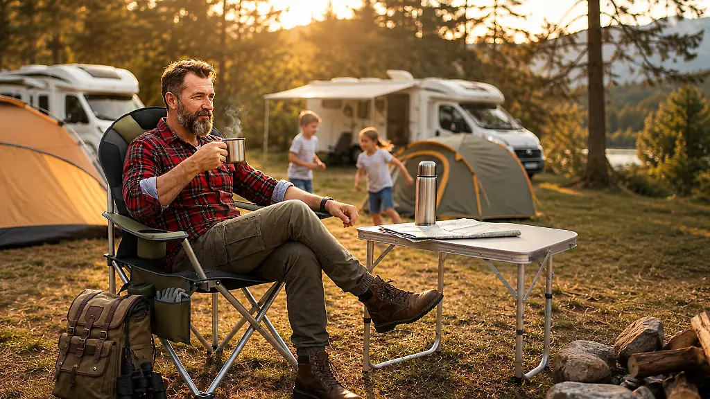 Der-gepolsterte-Campingstuhl-von-Kesser-eignet-sich-fuer-Camping-Festivals-oder-entspannte-Stunden-im-Garten