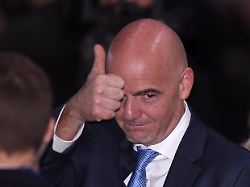Archivbild 02 08 2026 FIFA Praesident Gianni Infantino Schweiz Fussball International Ausserordentlicher FIFA Kongress 2016 Im Hallenstadion In Zuerich 26 02