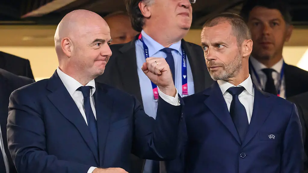 07-Aug-FIFA-President-Gianni-Infantino-and-UEFA-President-Aleksander-Ceferin-07-Aug-2026-FIFA-President-Gianni-Infantino-and-UEFA-President-Aleksander-Ceferin-FILE-PHOTO-FIFA-President-Gianni-Infantino-left-and-UEFA-President-Aleksander-Ceferin-at-the-Champions-League-Final-in-Istanbul