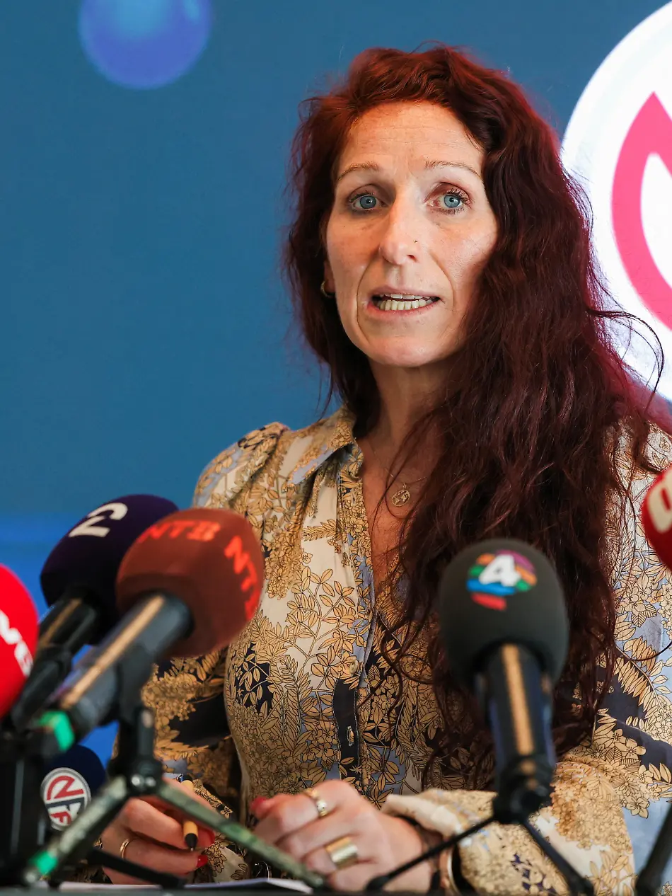 Lise-Klaveness-President-of-the-Norwegian-Football-Association-NFF-attends-a-press-conference-at-Ullevaal-Stadium-about-FIFA-private-equity-plan-in-Oslo-Norway-July-31-2026-Amanda-Pedersen-Giske-NTB-via-REUTERS-ATTENTION-EDITORS-THIS-IMAGE-WAS-PROVIDED-BY-A-THIRD-PARTY-NORWAY-OUT-NO-COMMERCIAL-OR-EDITORIAL-SALES-IN-NORWAY
