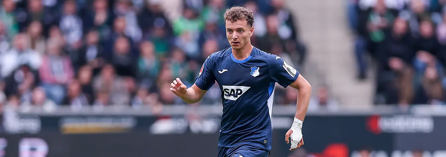 16-05-2026-Fussball-Borussia-Moenchengladbach-TSG-1899-Hoffenheim-1-Fussball-Bundesliga-34-Spieltag-Borussia-Park-Saison-2025-2026-Fisnik-Asllani-TSG-Hoffenheim-11-DFB-regulations-prohibit-any-use-of-photographs-as-image-sequences-and-or-quasi-video