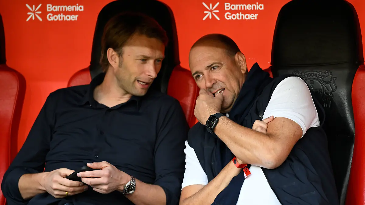 Simon-Rolfes-links-und-Fernando-Carro