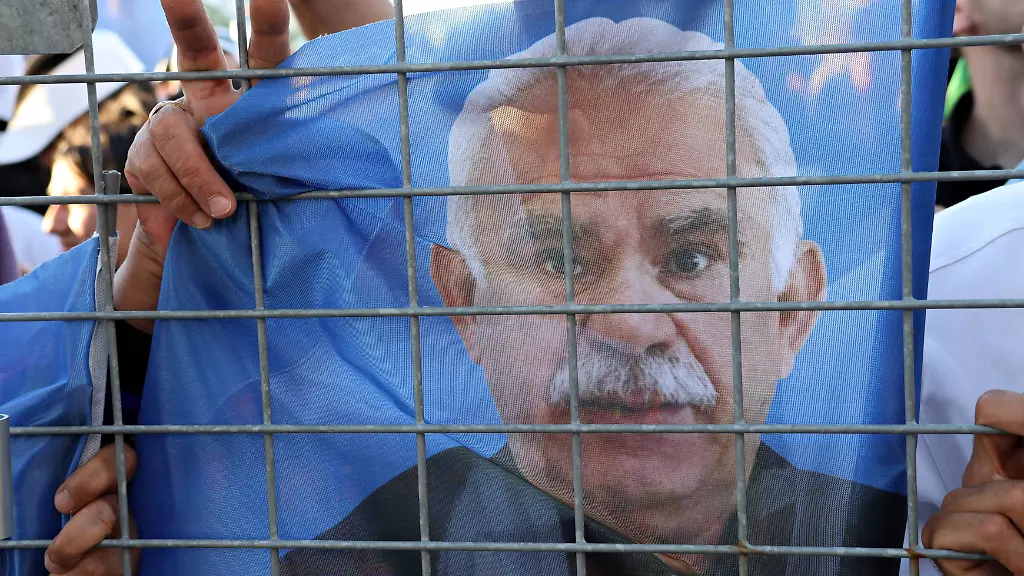 June-28-2026-Diyarbakir-Turkey-A-poster-of-PKK-leader-Abdullah-Ocalan-is-seen-displayed-during-the-rally-The-People-s-Equality-and-Democracy-Party-DEM-Party-the-Democratic-Regions-Party-DBP-and-the-Women-s-Freedom-Movement-Tevgera-Jinen-Azad-TJA-organized-a-Freedom-Rally-in-city-of-Diyarbakir-Held-in-Station-Square-and-attended-by-thousands-the-rally-demanded-the-release-of-Abdullah-Ocalan-the-leader-of-the-Kurdistan-Workers-Party-PKK-who-has-been-imprisoned-in-Turkey-for-27-years-Similar-rallies-were-also-held-in-Istanbul-Mersin-and-Van