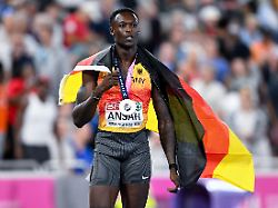 Leichtathletik Europameisterschaft Maenner 100 Meter Finale Owen Ansah Deutschland Freut Sich Ueber Silber