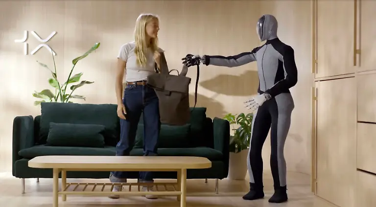 Pictures-must-credit-1X-A-company-behind-a-humanoid-robot-designed-for-home-and-factory-use-have-unveiled-a-prototype-for-real-world-testing-It-will-be-placed-in-a-select-number-of-homes-to-prove-its-worth-and-safety-The-NEO-Beta-is-described-as-a-significant-advancement-in-robotics-that-goes-beyond-traditional-stiff-robots-with-nature-inspired-designs-that-can-safely-work-among-people-The-launch-marks-a-major-milestone-for-Norway-based-1X-as-the-company-transitions-from-conceptual-development-to-bringing-humanoid-robots-into-consumer-households-NEO-has-been-designed-to-be-produced-at-scale-in-the-companys-factory-in-Moss-Norway-CEO-Bernt-Børnich-said-Our-priority-is-safety