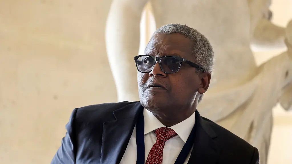 Nigerian-multinational-industrial-conglomerate-Dangote-Group-s-CEO-Aliko-Dangote-attends-the-seventh-Choose-France-Summit-aiming-to-attract-foreign-investors-to-the-country-at-the-Chateau-de-Versailles-outside-Paris-Monday-May-13-2024-President-Emmanuel-Macron-s-pro-business-event-Choose-France-aims-to-attract-foreign-investment-and-stimulate-economic-growth