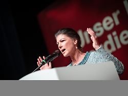 "Amt ist kein Wanderpokal": Sahra Wagenknecht lehnt Höcke-Idee ab