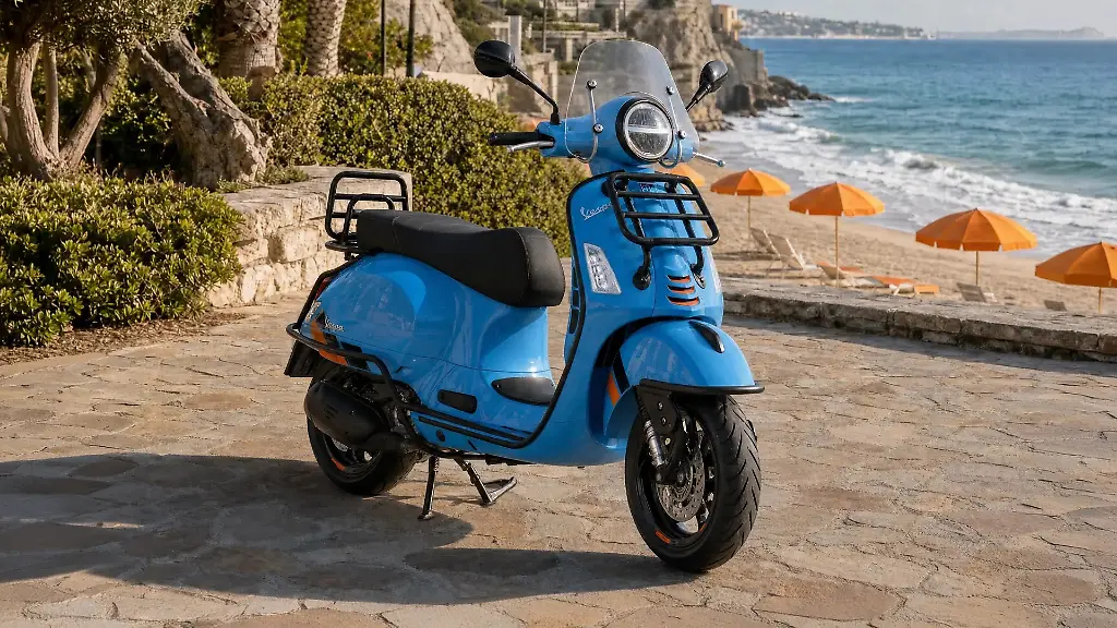 Die-Vespa-GTS-125-SuperSport-ist-wie-gemacht-fuers-urbane-Umfeld-und-ueberzeugt-auch-in-Blau-mit-kultiger-Optik-und-hoher-Verarbeitungsqualitaet