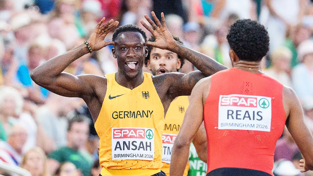 BIRMINGHAM-GREAT-BRITAIN-AUGUST-13-2026-Owen-ANSAH-GER-Germany-competing-in-the-200m-semi-final-during-the-European-Athletics-Championships-at-Alexander-Stadium-on-August-13-2026-in-Birmingham-Great-Britain
