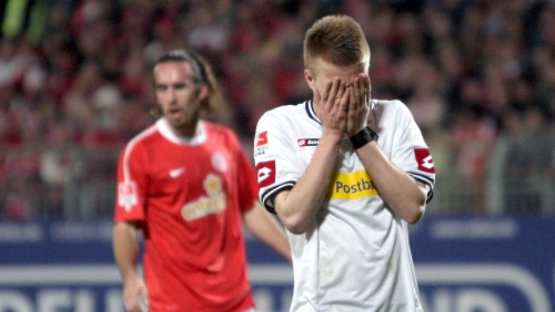 Zum Verzweifeln: Gladbach hat nur noch wenig Hoffnung auf den Klassenerhalt.