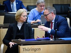 Voigt Unterstützung entziehen: BSW-Spitze fordert von Thüringer Landesverband Ende der Koalition