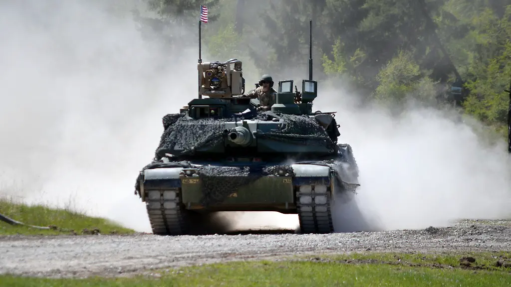 Handout-file-photo-dated-June-2018-shows-Team-United-States-from-1st-Battalion-66th-Armor-Regiment-Iron-Knights-3rd-Brigade-Combat-Team-4th-Infantry-Division-Iron-Brigade-maneuvers-the-vehicle-identification-lane-during-the-Strong-Europe-Tank-Challenge-in-Grafenwoehr-Germany-Multiple-European-nations-for-the-first-time-answered-President-Volodymyr-Zelenskyas-longstanding-call-to-supply-modern-battle-tanks-to-Kyiv-France-Poland-and-the-United-Kingdom-have-pledged-to-soon-send-tanks-for-the-Ukrainian-military-to-use-in-its-efforts-to-protect-itself-from-Russia-Finland-is-considering-following-suit-Photo-by-U-S-Army-via-ABACAPRESS