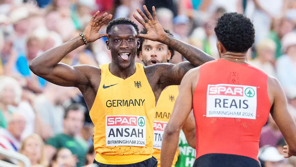 BIRMINGHAM-GREAT-BRITAIN-AUGUST-13-2026-Owen-ANSAH-GER-Germany-competing-in-the-200m-semi-final-during-the-European-Athletics-Championships-at-Alexander-Stadium-on-August-13-2026-in-Birmingham-Great-Britain