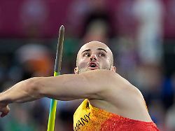 Leichtathletik Europameisterschaft Maenner Speerwurf Finale Julian Weber Deutschland In Aktion