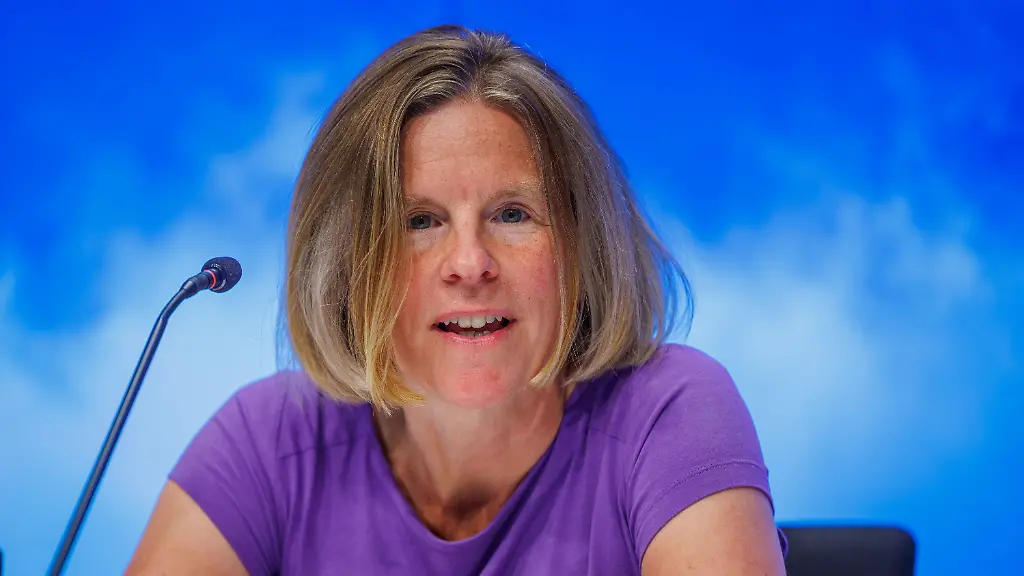 Constanze-Oehlrich-die-Fraktionsvorsitzende-Buendnis-90-Die-Gruenen-im-Landtag-von-Mecklenburg-Vorpommern-bei-der-Landespressekonferenz-Die-Parteien-der-Opposition-reagieren-bei-Presseterminen-auf-die-Bilanz-der-Landesregierung-vom-19-06-2026