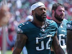Tampa Bay Florida USA September 28 2025 Philadelphia Eagles Player Za Darius Smith 52 At Raymond James Stadium