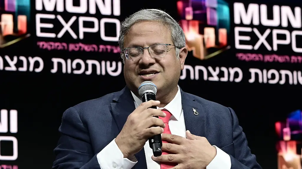 TEL-AVIV-ISRAEL-JUNE-24-2026-Ben-Gvir-during-the-annual-Local-Government-Conference-in-Tel-Aviv-The-event-was-attended-by-senior-Israeli-government-ministers-local-authority-leaders-and-public-officials-to-discuss-national-and-municipal-issues-Photo-by-Tomer-Neuberg-JNA-Press