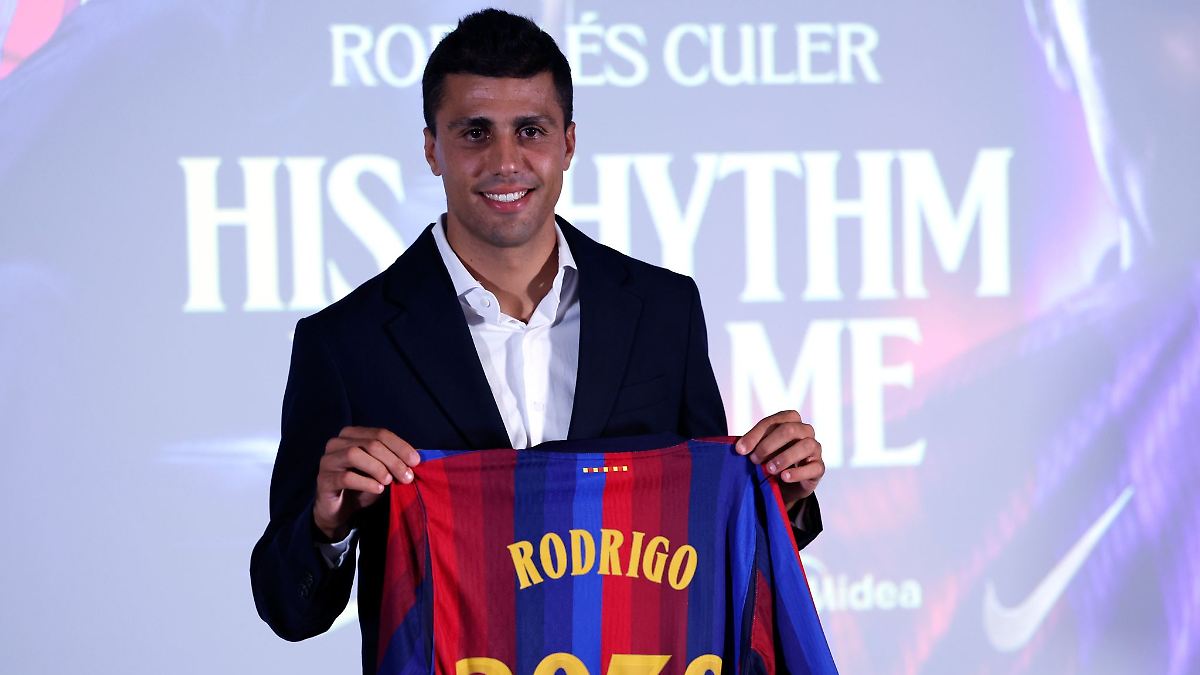 Erzrivalen Real ausgestochen: Rodri wählt Barca: Warum der Spanier perfekt zu Flick passt
