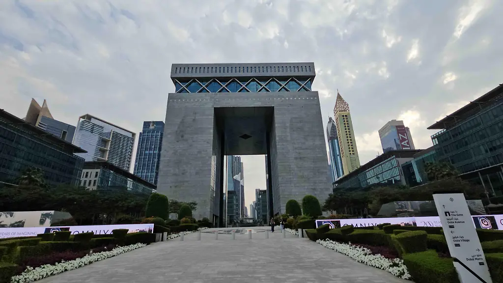 DUBAI-UNITED-ARAB-EMIRATES-MARCH-03-A-view-from-the-Dubai-International-Financial-Centre-DIFC-area-after-the-United-Arab-EmiratesAeo-Capital-Market-Authority-CMA-announced-the-suspension-of-trading-on-the-Abu-Dhabi-Securities-Exchange-and-the-Dubai-Financial-Market-on-March-2-and-3-2026-to-maintain-market-stability-following-escalating-tensions-triggered-by-US-and-Israeli-strikes-on-Iran-and-subsequent-retaliatory-actions-on-March-03-2026-in-Dubai-United-Arab-Emirates