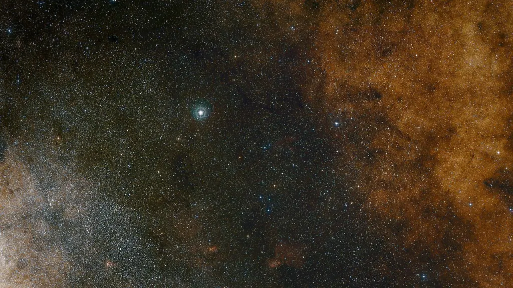 HANDOUT-This-visible-light-wide-field-view-shows-the-rich-star-clouds-in-the-constellation-of-Sagittarius-the-Archer-in-the-direction-of-the-centre-of-our-Milky-Way-galaxy-The-entire-image-is-filled-with-vast-numbers-of-stars-but-far-more-remain-hidden-behind-clouds-of-dust-and-are-only-revealed-in-infrared-images-This-view-was-created-from-photographs-in-red-and-blue-light-and-form-part-of-the-Digitized-Sky-Survey-2-The-field-of-view-is-approximately-3-5-degrees-x-3-6-degrees-Credit-ESO-and-Digitized-Sky-Survey-2-Acknowledgment-Davide-De-Martin-and-S-Guisard-ACHTUNG-Frei-nur-zur-redaktionellen-Verwendung-im-Zusammenhang-mit-der-Berichterstattung-ueber-die-Studie-bei-Nennung-des-Credits-Foto-ESO-and-Digitized-Sky-Survey-2-Acknowledgment-Davide-De-Martin-and-S