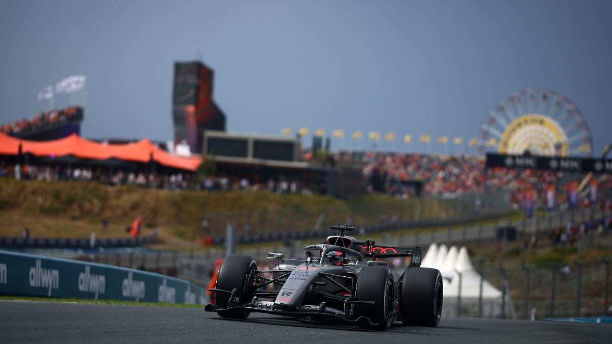 Last F1 Zandvoort GP: Russell snatches sprint pole, Hülkenberg falters
