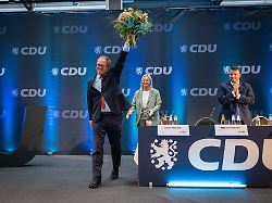 Votum auf Landesparteitag: CDU Thüringen stellt sich hinter Parteichef Voigt