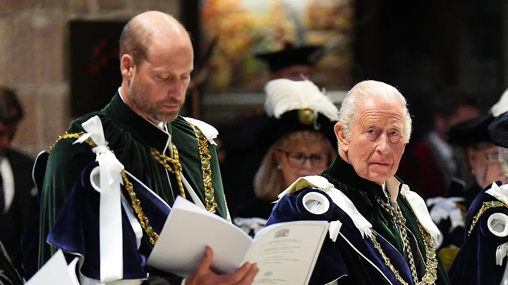 Britain-s-King-Charles-and-Britain-s-Prince-William-Prince-of-Wales-during-the-Thistle-Service-at-St-Giles-Cathedral-Edinburgh-Scotland-July-1-2026