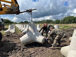 Polen treibt "Ostschild" voran: Bundeswehr baut Panzersperren an Grenze zu Kaliningrad