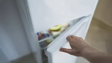 Kühlschrank öffnen