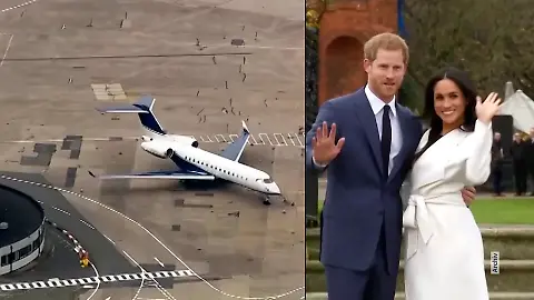 HarryMeghanGelandet