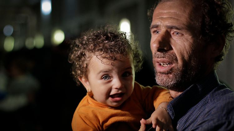 Einer der Bootsflüchtlinge aus Misrata.