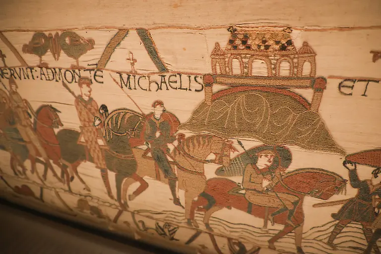 2025-08-31T091248Z_1932074776_RC2VGGAAKDOH_RTRMADP_3_BRITAIN-FRANCE-BAYEUX-TAPESTRY